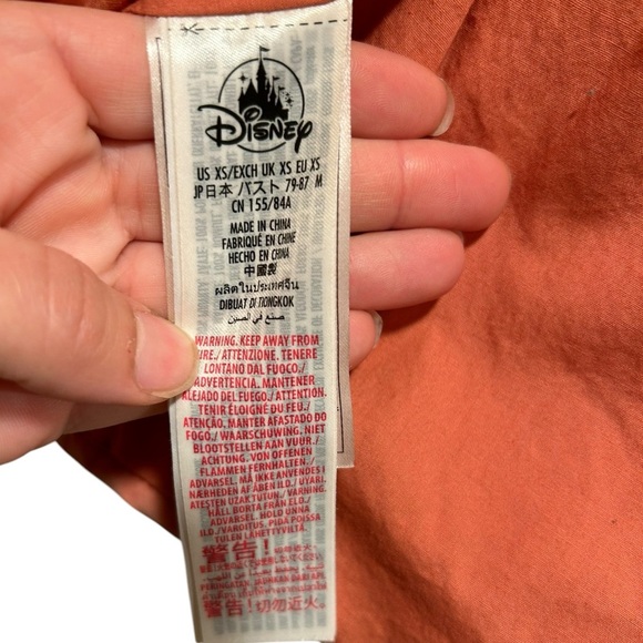 Disney Park Minnie Mickey Quilted Jacket XS - Picture 7 of 13